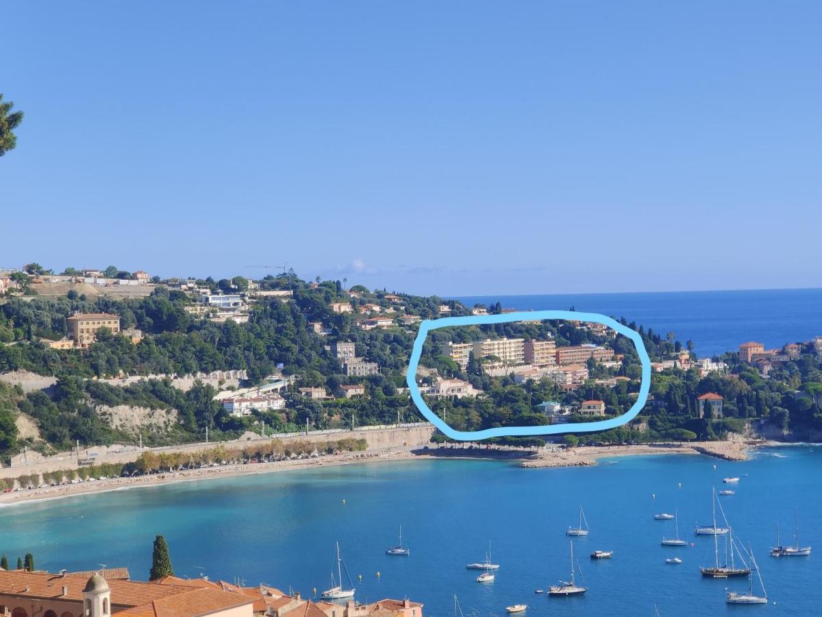 Vintage Flat Overlooking Villefranche Bay公寓 外观 照片