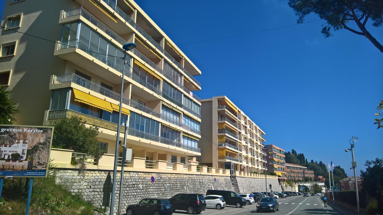 Vintage Flat Overlooking Villefranche Bay公寓 外观 照片