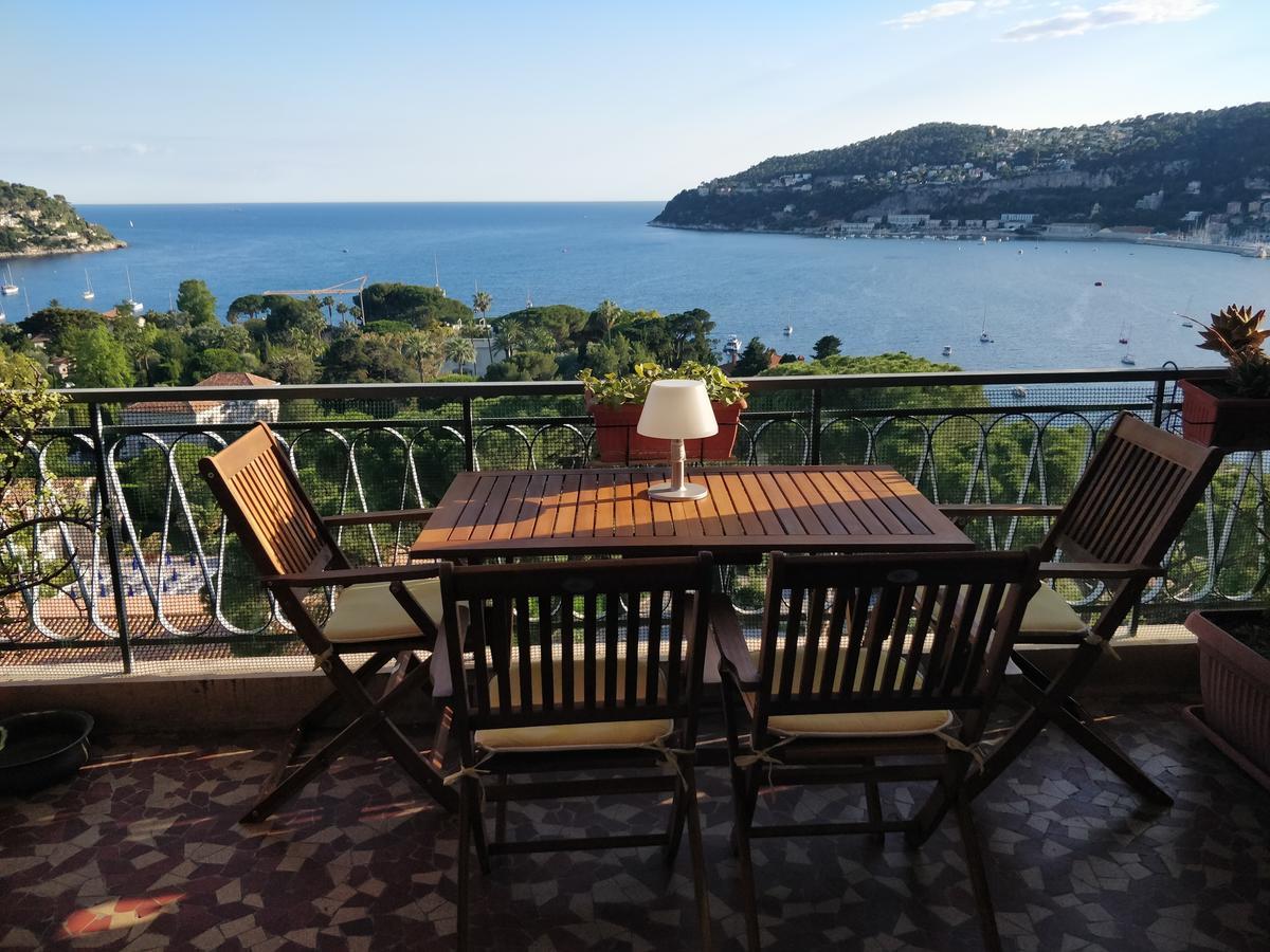 Vintage Flat Overlooking Villefranche Bay公寓 外观 照片
