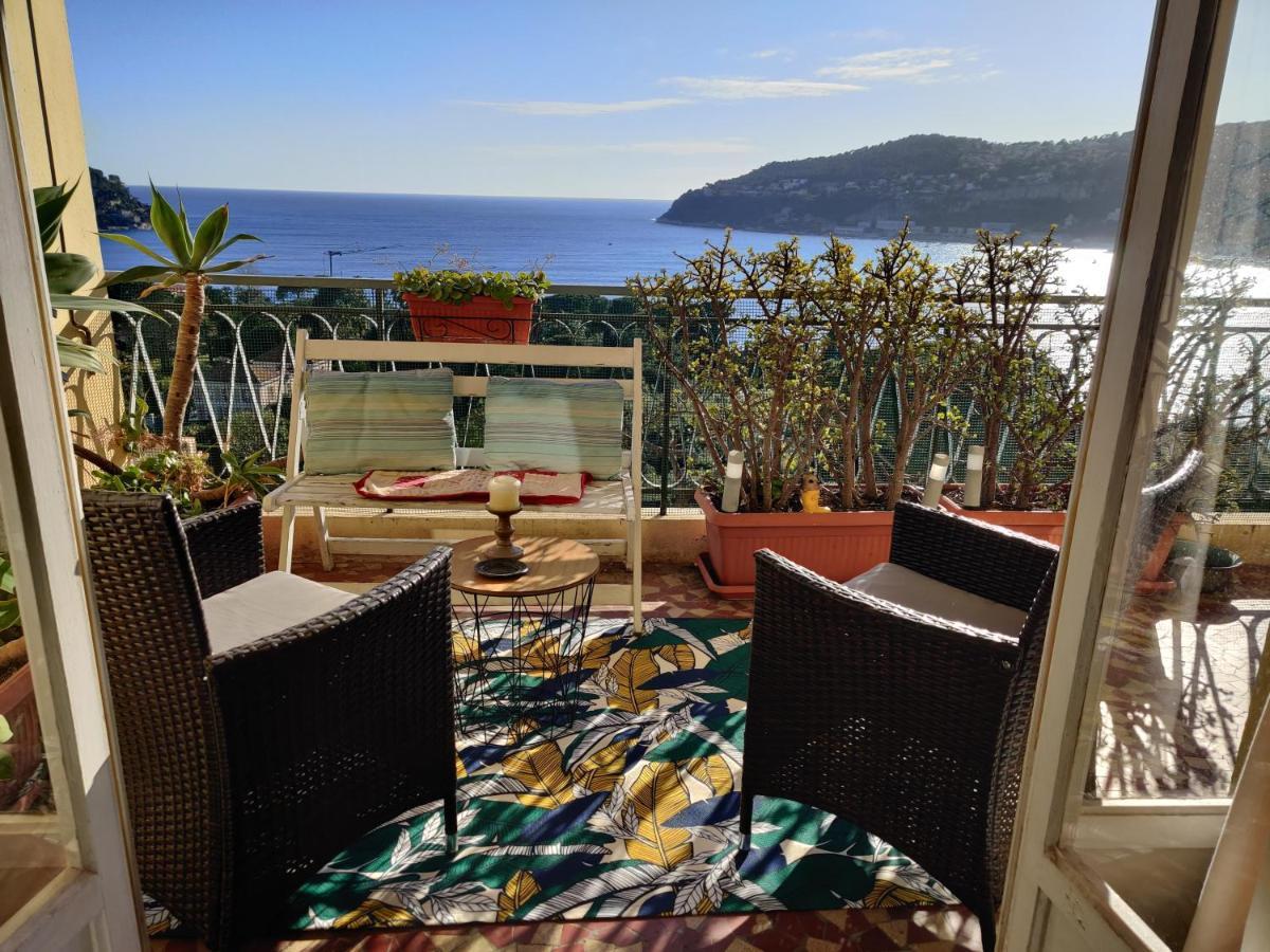 Vintage Flat Overlooking Villefranche Bay公寓 外观 照片
