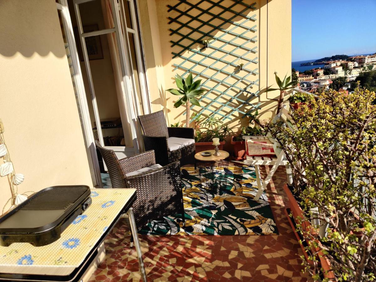 Vintage Flat Overlooking Villefranche Bay公寓 外观 照片